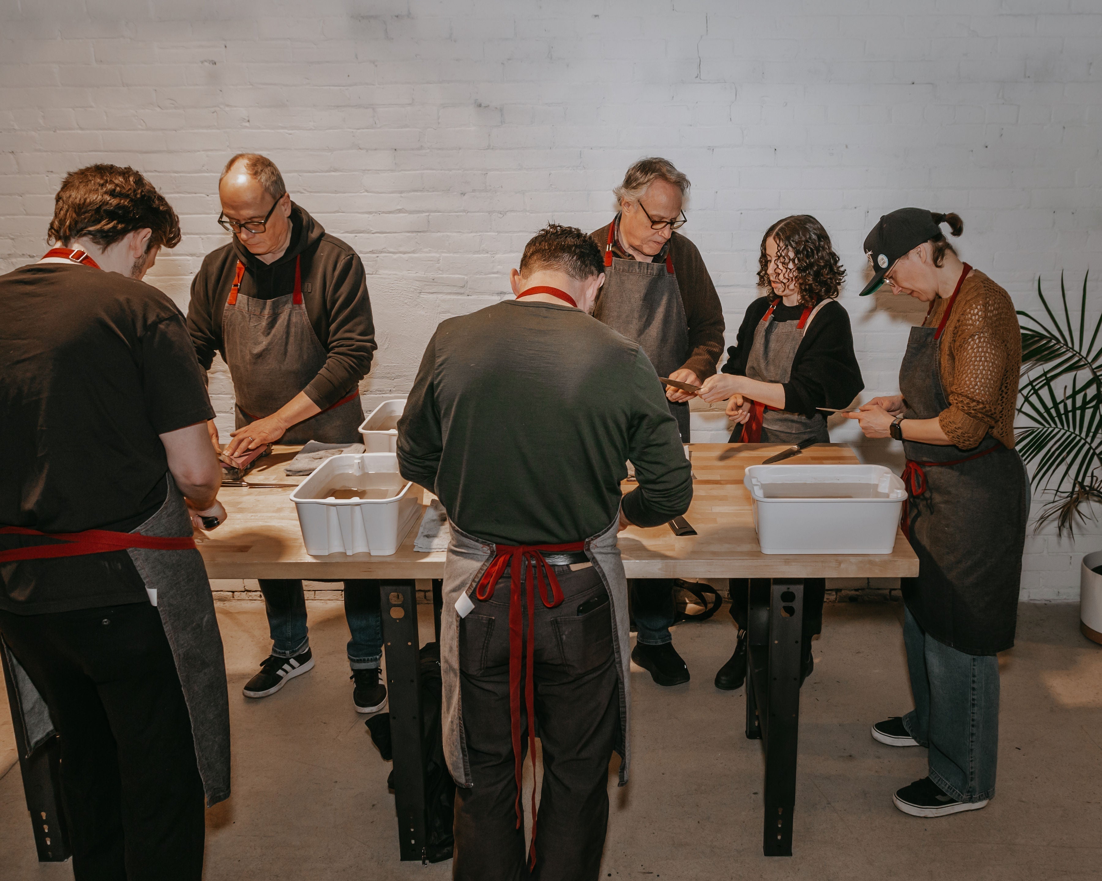 Sharpening Class - A Photo Diary