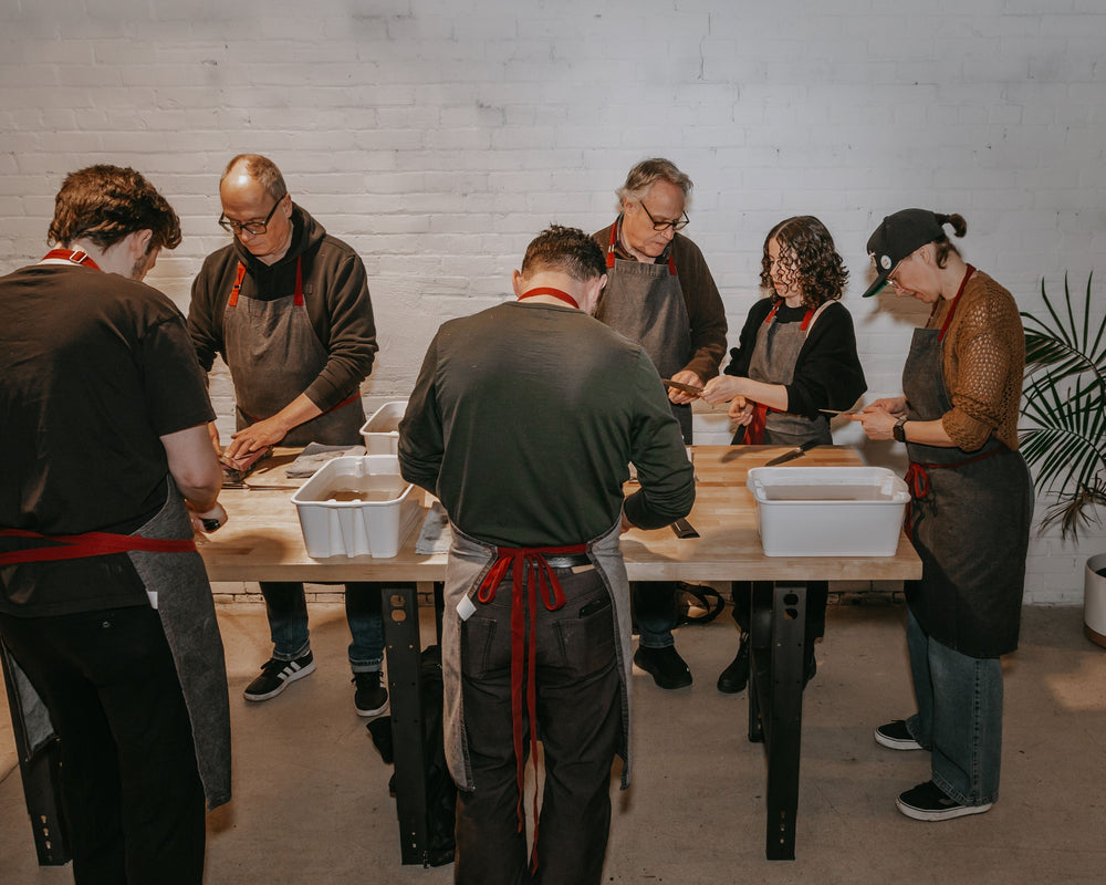 Sharpening Class - A Photo Diary